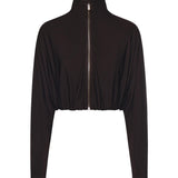 Giacca drappeggiata in jersey AA9V1238J077C 994 ALAIA 