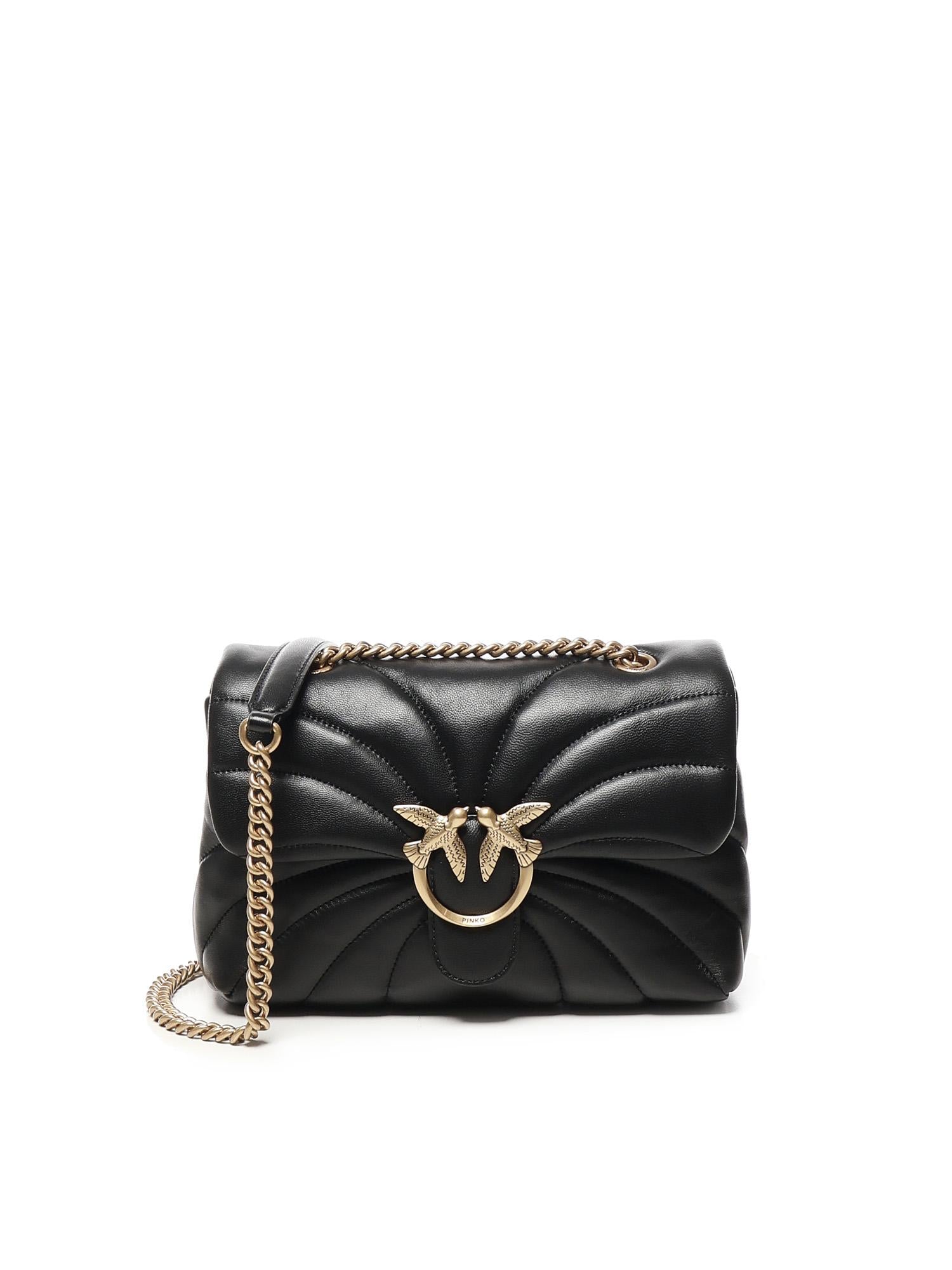 Borsa a tracolla grande Classic Love Bag Puff 100038 A1EXZ99Q PINKO 