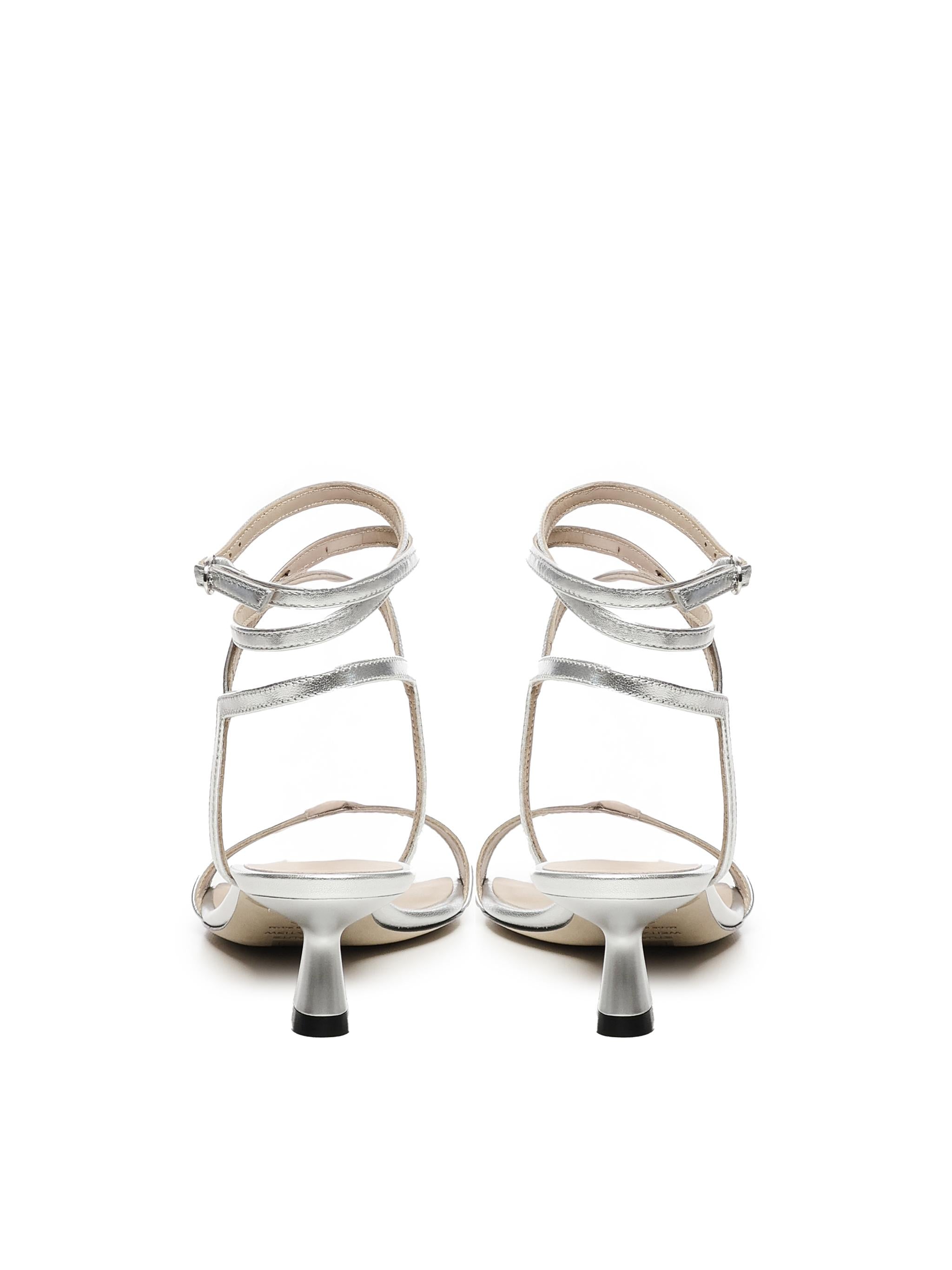 Sandali Nudist wrap<BR/> SK865SLV  STUART WEITZMAN 