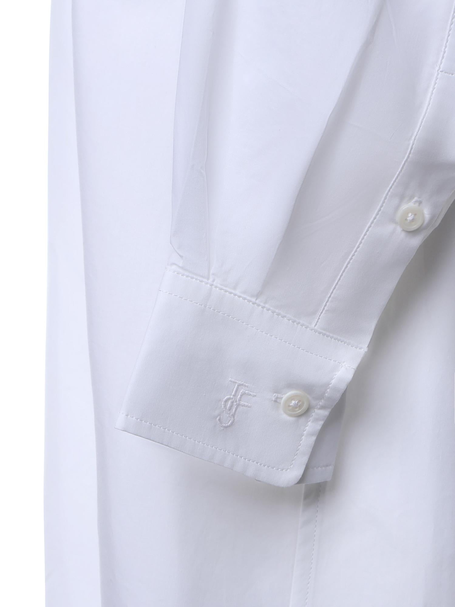 Abito midi chemisier in cotone SDFS22061000  THE FRANKIE SHOP 