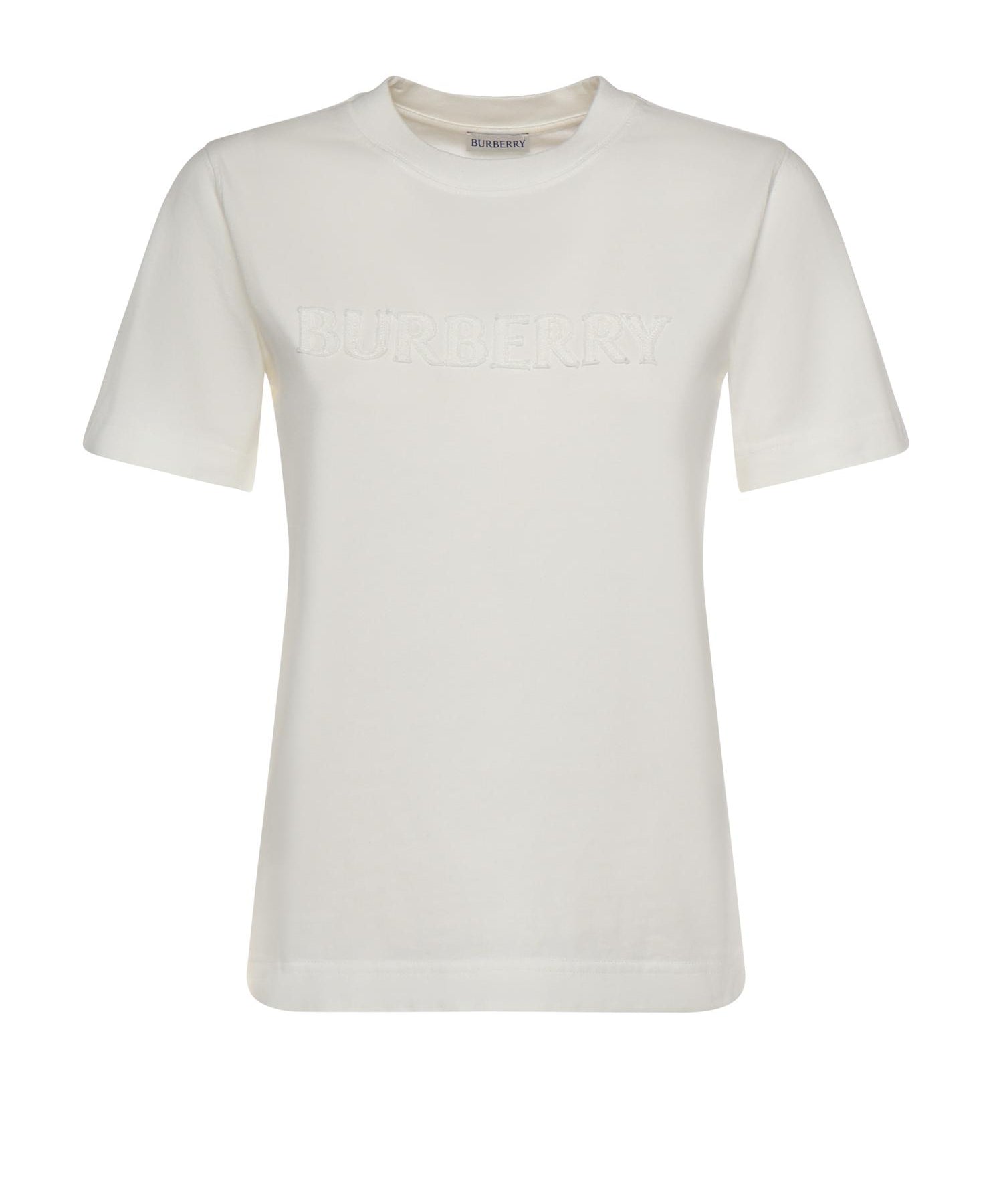 T-shirt in cotone con logo 8118966 B7078 BURBERRY 