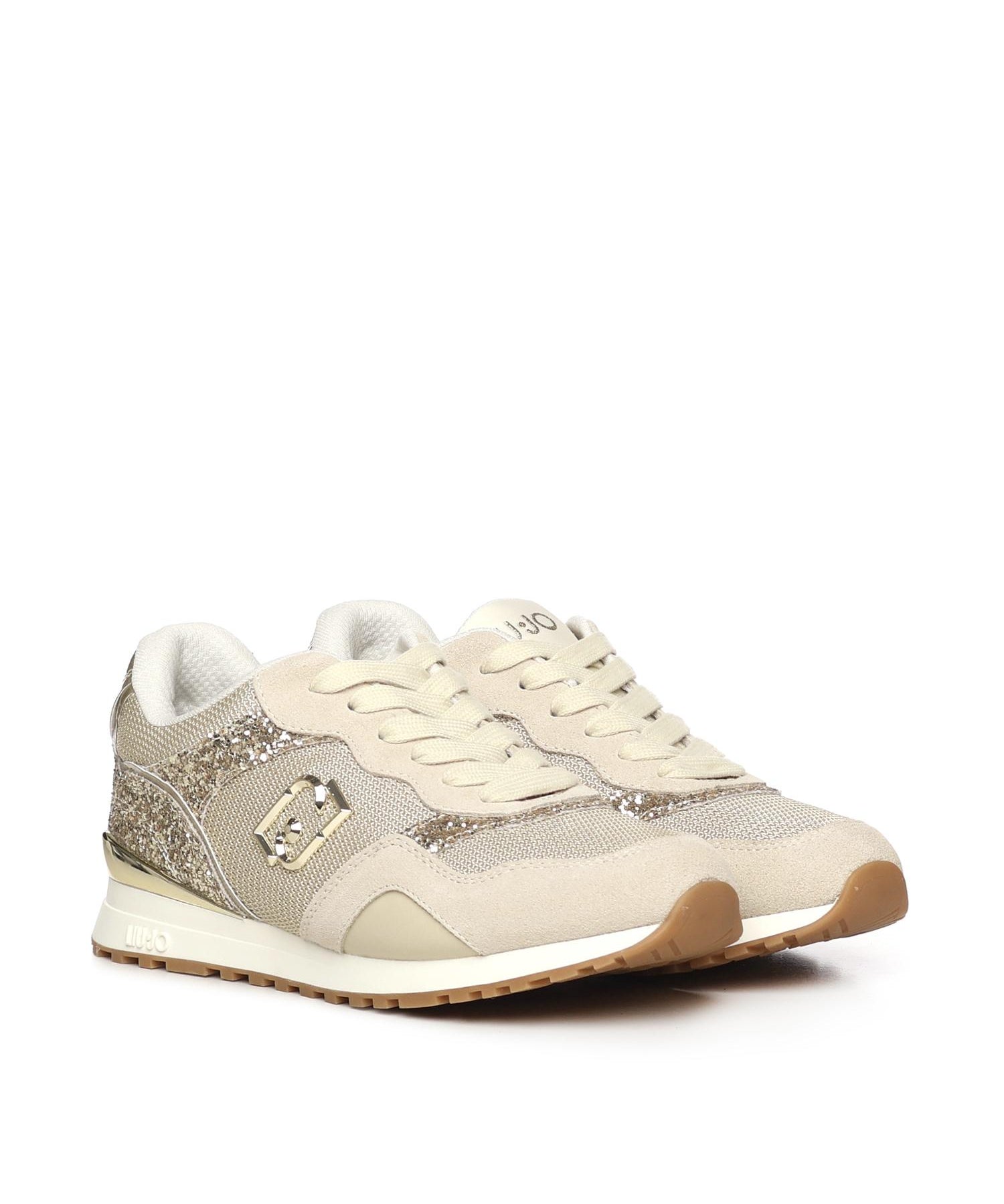 Sneakers glitter e mesh BF5015TX493 S3815 LIU JO 