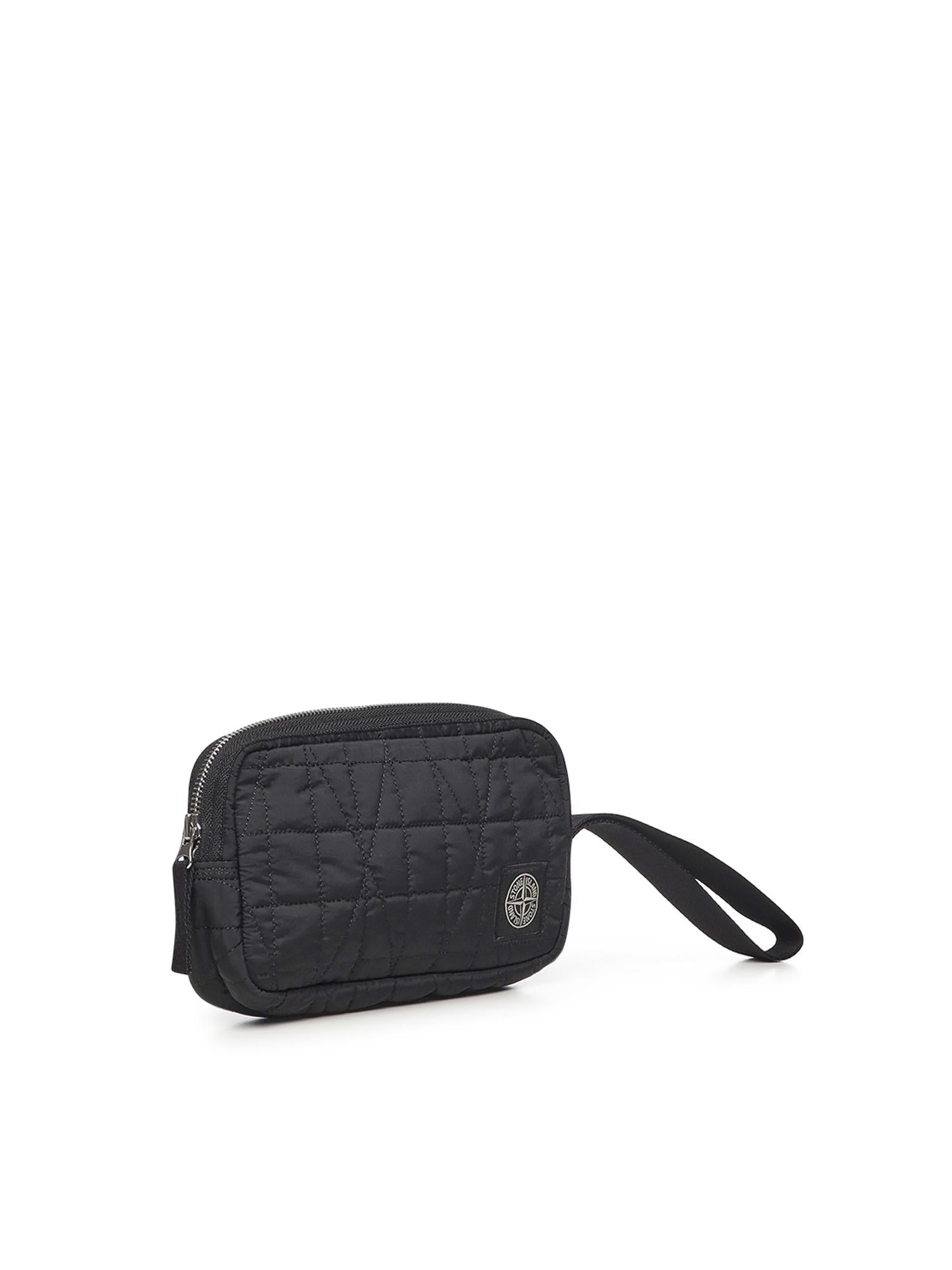 Pochette in nylon metal con logo K2S159200017 S0255V0029 STONE ISLAND 