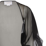 Coprispalle in organza di seta 80AJQ52A N0193899 GENNY 