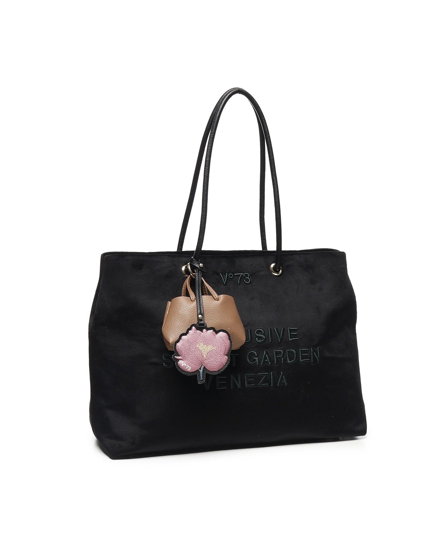 Borsa shopping Secret Garden 73BS9CU01 SECRET GARDENNERO/MULTICOLOR V° 73 