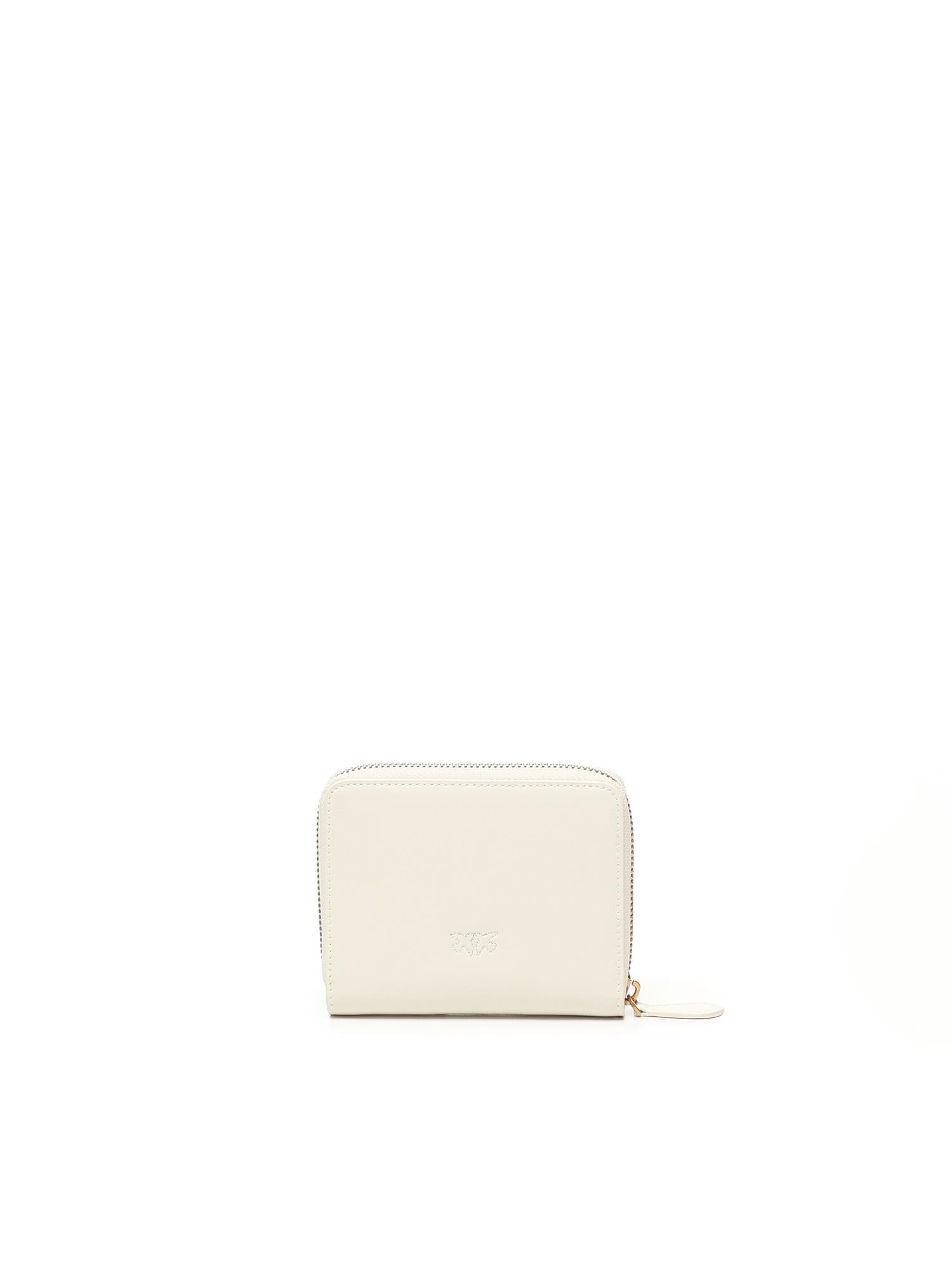 Portafoglio quadrato zip-around 100249 A0F1Z14Q PINKO 