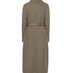 Cappotto lungo in lana 26AL218 BEIGE MELANGE ALISHEVA 