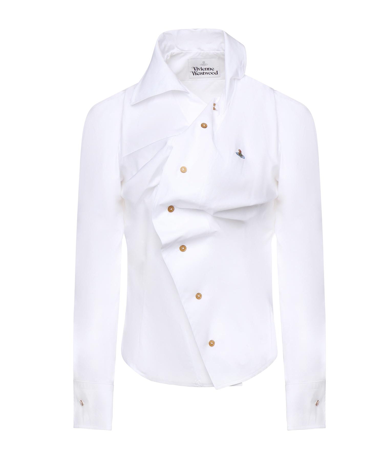 Camicia Drunken con logo 1501000C W009QA401 VIVIENNE WESTWOOD 