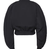 Giacca bomber con maiche a palloncino T162015A TNC171BLACK THE ANDAMANE 