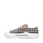 Sneaker in cotone con motivo vintage check 8049745 A7028 BURBERRY 