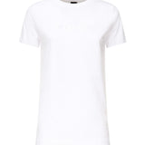 T-shirt con ricamo logo lettering 101752 A2RDZ04 PINKO 