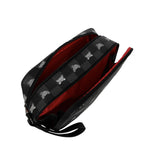 Pouch Gray Peeking Character Check 910B8914NSZ  SPRAYGROUND 