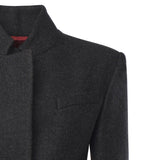 Cappotto lungo in panno 106123 A30GI84 PINKO 