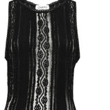 Vestito lungo Ila 255614 BLACK CHARO RUIZ 