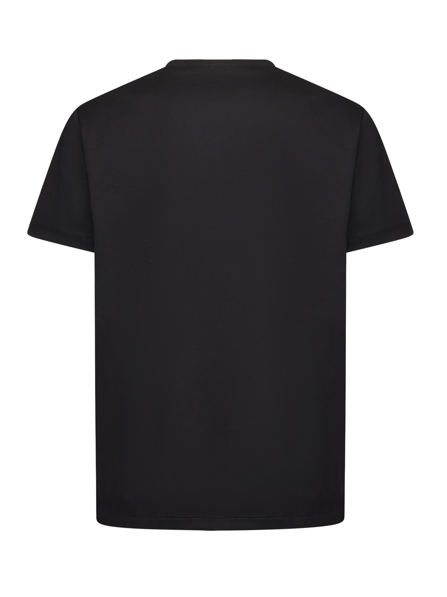 T-shirt in jersey di cotone con taschino T45101 11 SUN 68 