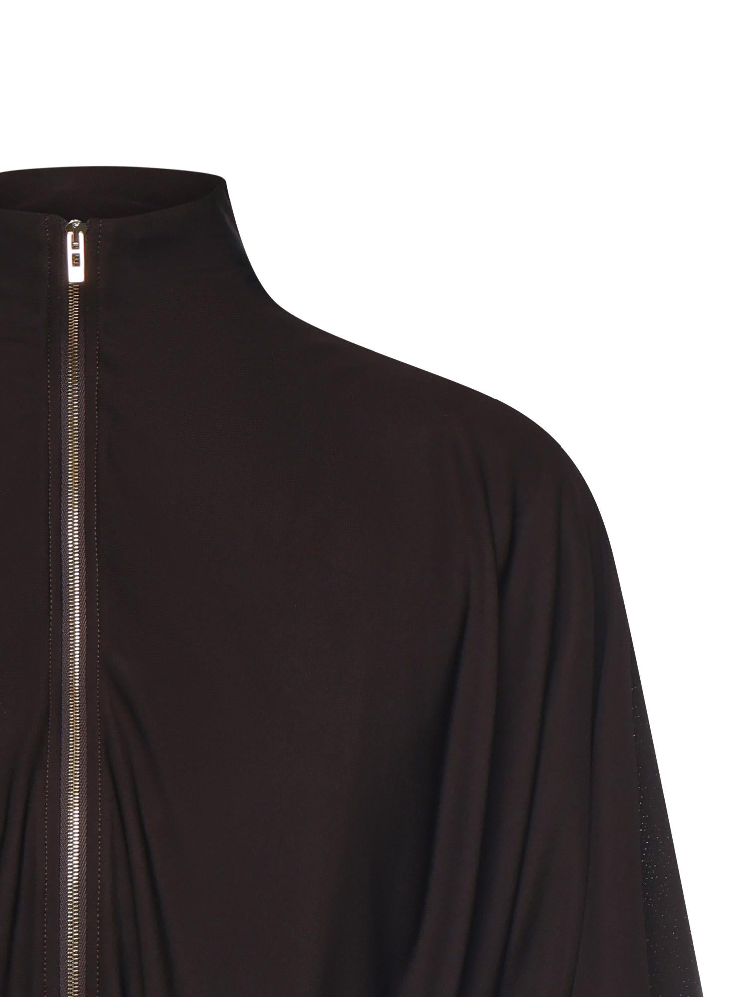 Giacca drappeggiata in jersey AA9V1238J077C 994 ALAIA 