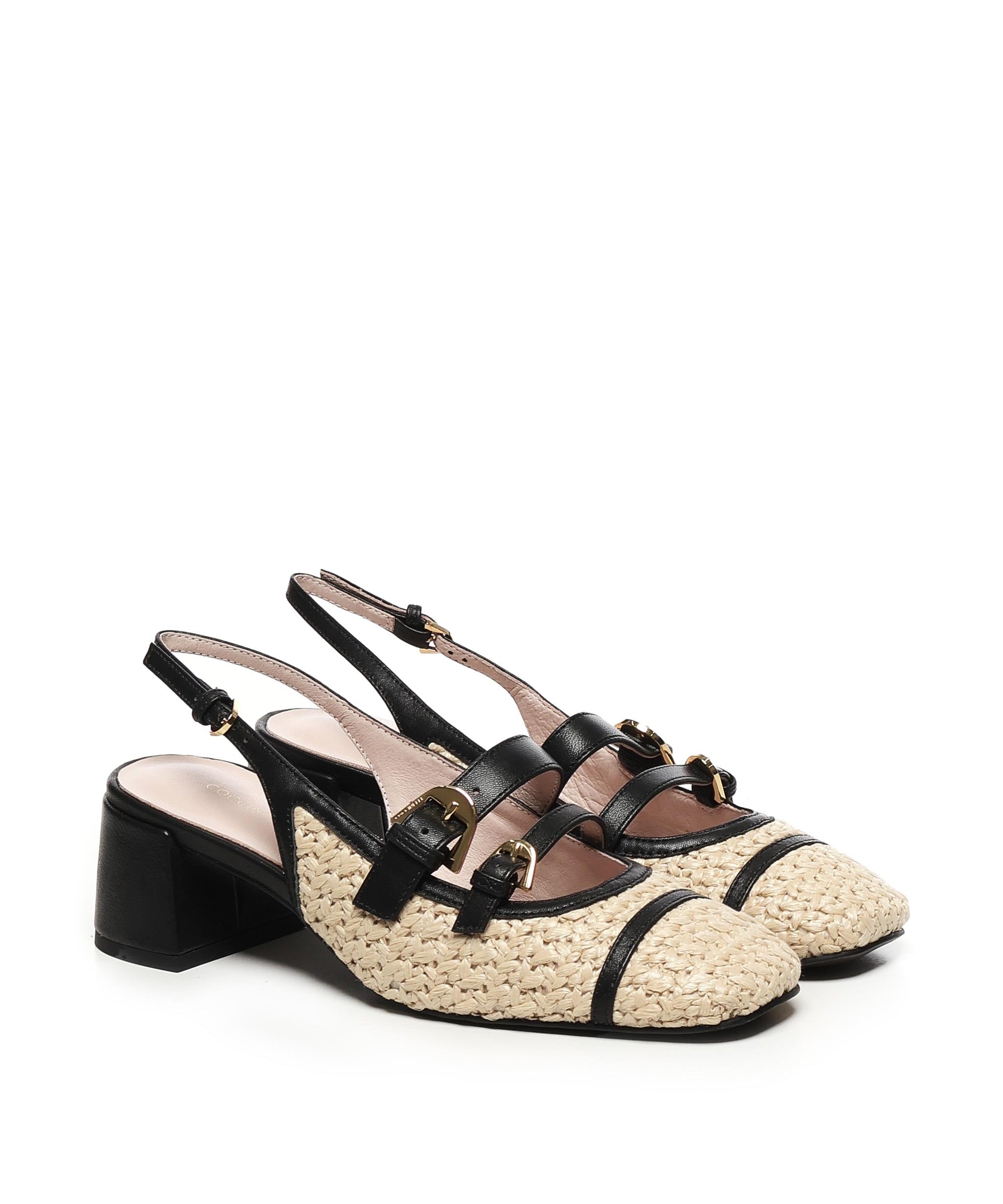 Slingack Maia pelle e crochet E4S4K210201 846 COCCINELLE 