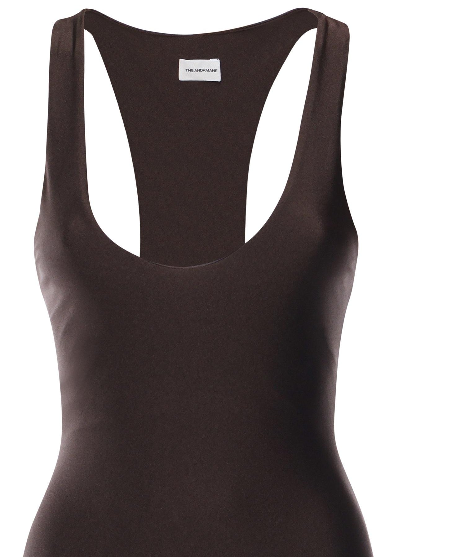 Tuta Tess<BR/> T180175A TJP062DARK BROWN THE ANDAMANE 