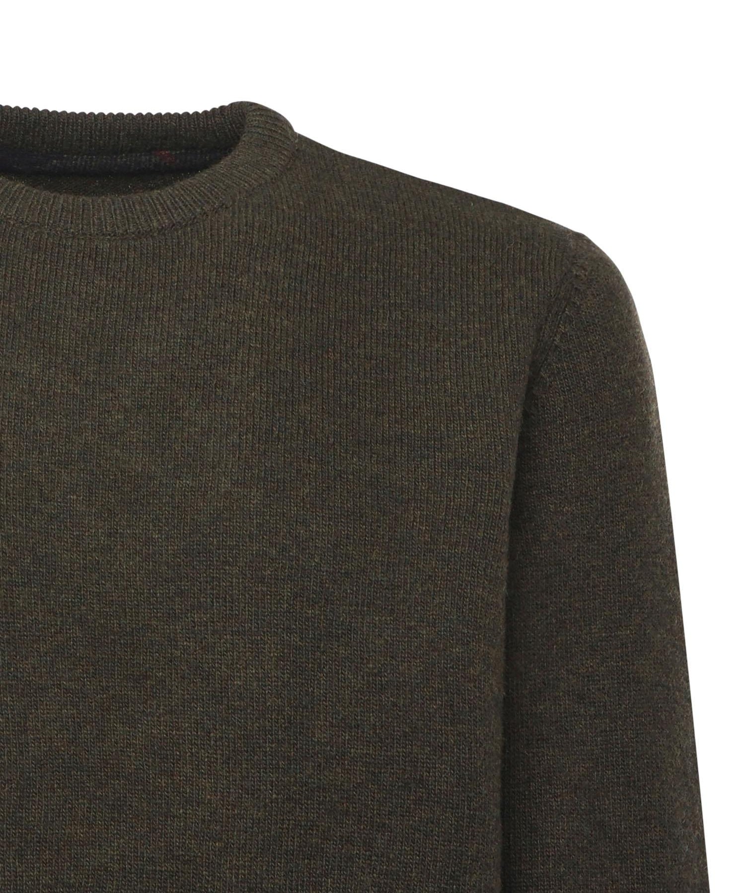 Maglione Holden in lana MKN1576 OL91 BARBOUR 