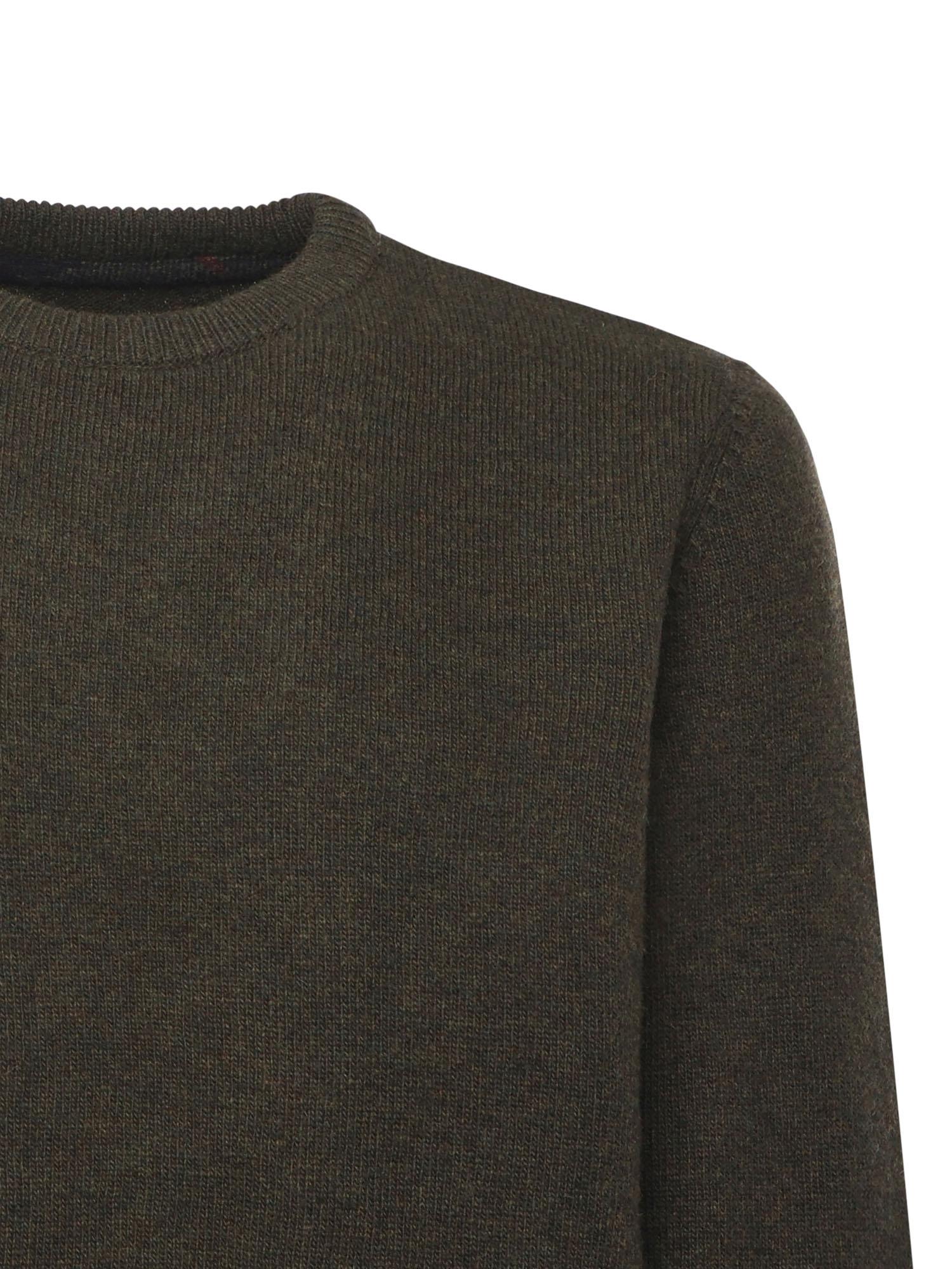 Maglione Holden in lana MKN1576 OL91 BARBOUR 