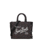 Mini bag Vanity tweed con logo VAMI026 01374I MC2 SAINT BARTH 