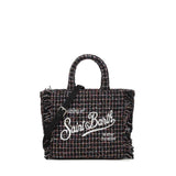 Mini bag Vanity tweed con logo VAMI026 01374I MC2 SAINT BARTH 