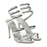 Sandali in pelle  specchiata C11865 1050001L001 RENÉ CAOVILLA 