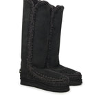 Stivali Eskimo 40 rhinestones logo<BR/> MUFW101052A BKBK MOU 