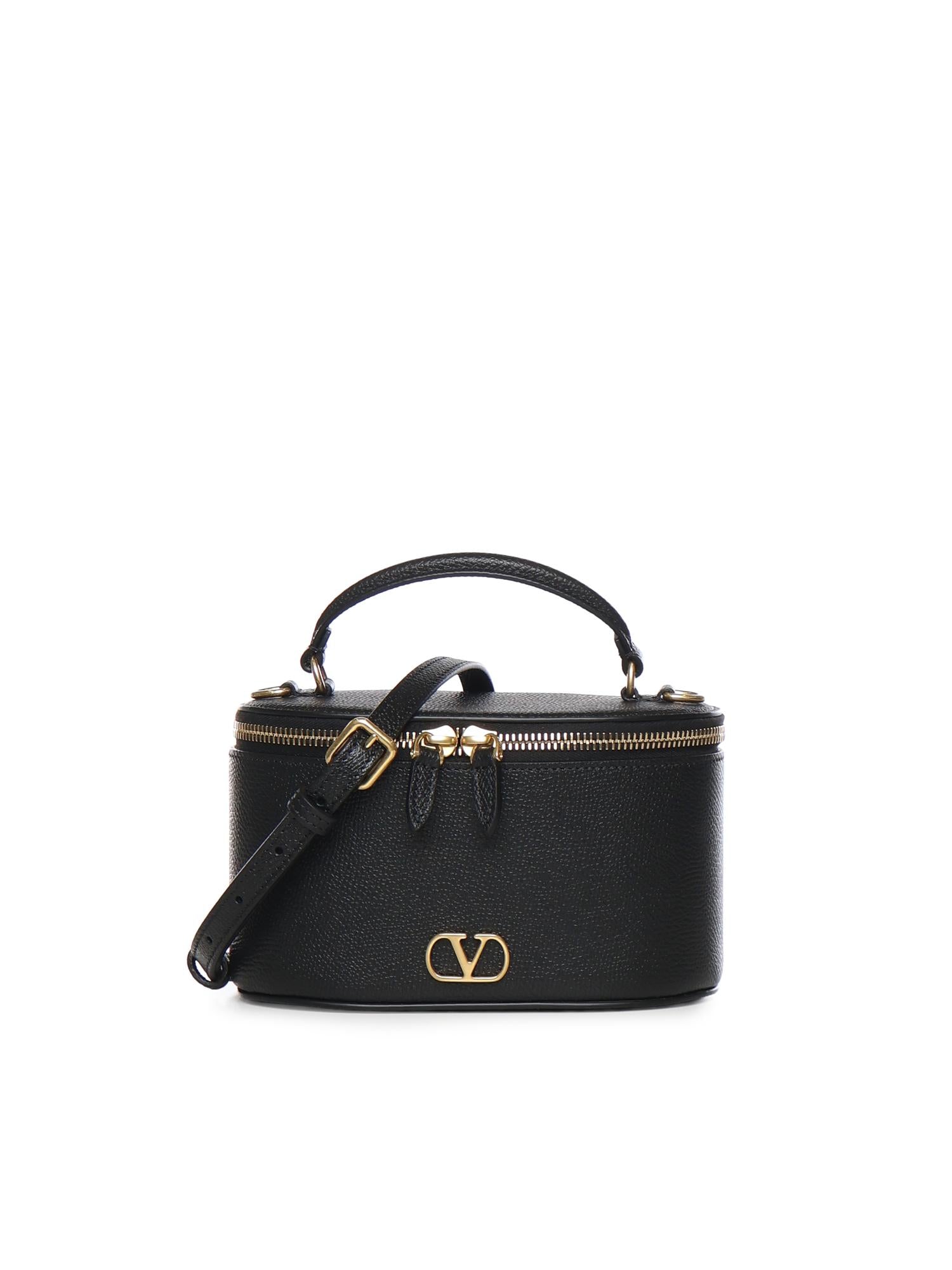 Mini vanity bag Vlogo Signature in pelle 8W2P0AX8 SNP0NO VALENTINO GARAVANI 