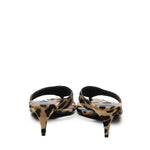 Mules Infradito animalier AA3S132CK205 157 ALAIA 
