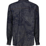 Camicia in denim con paisley MRNE0003 99TTE14S9091 ETRO 