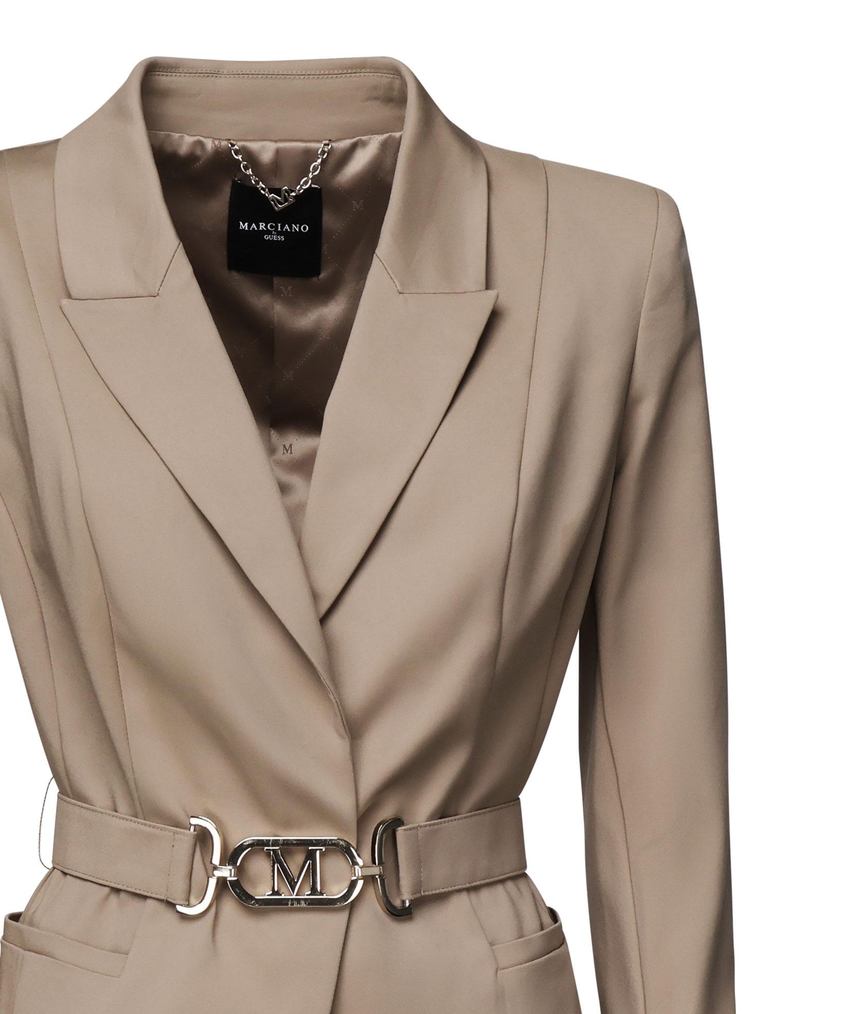 Giacca Shayla con cintura 5RGN04 9544ZG1K8 MARCIANO BY GUESS 