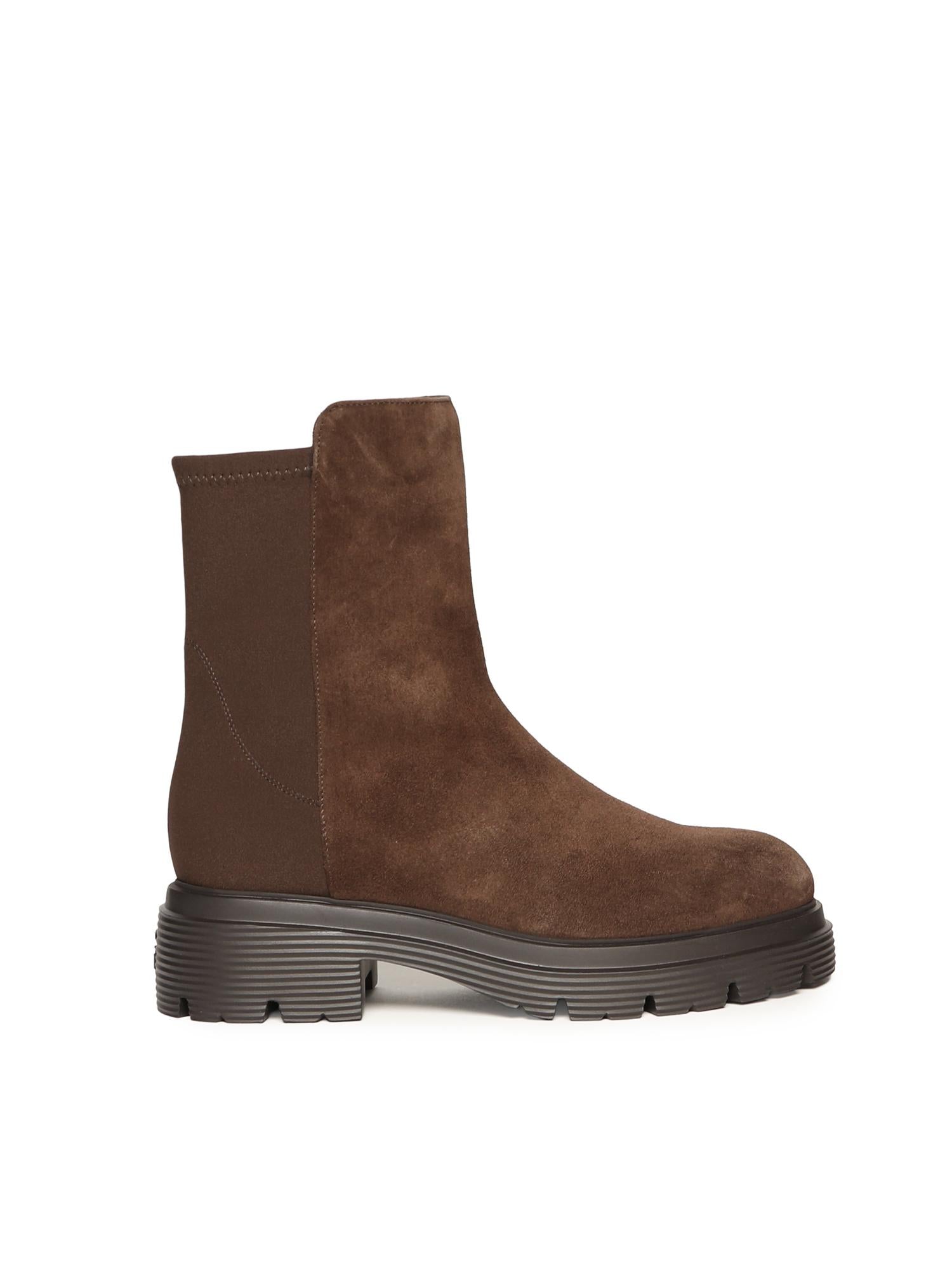 Ankle boots 5050 Hudson Lite Bootie in suede SM561 WAL STUART WEITZMAN 