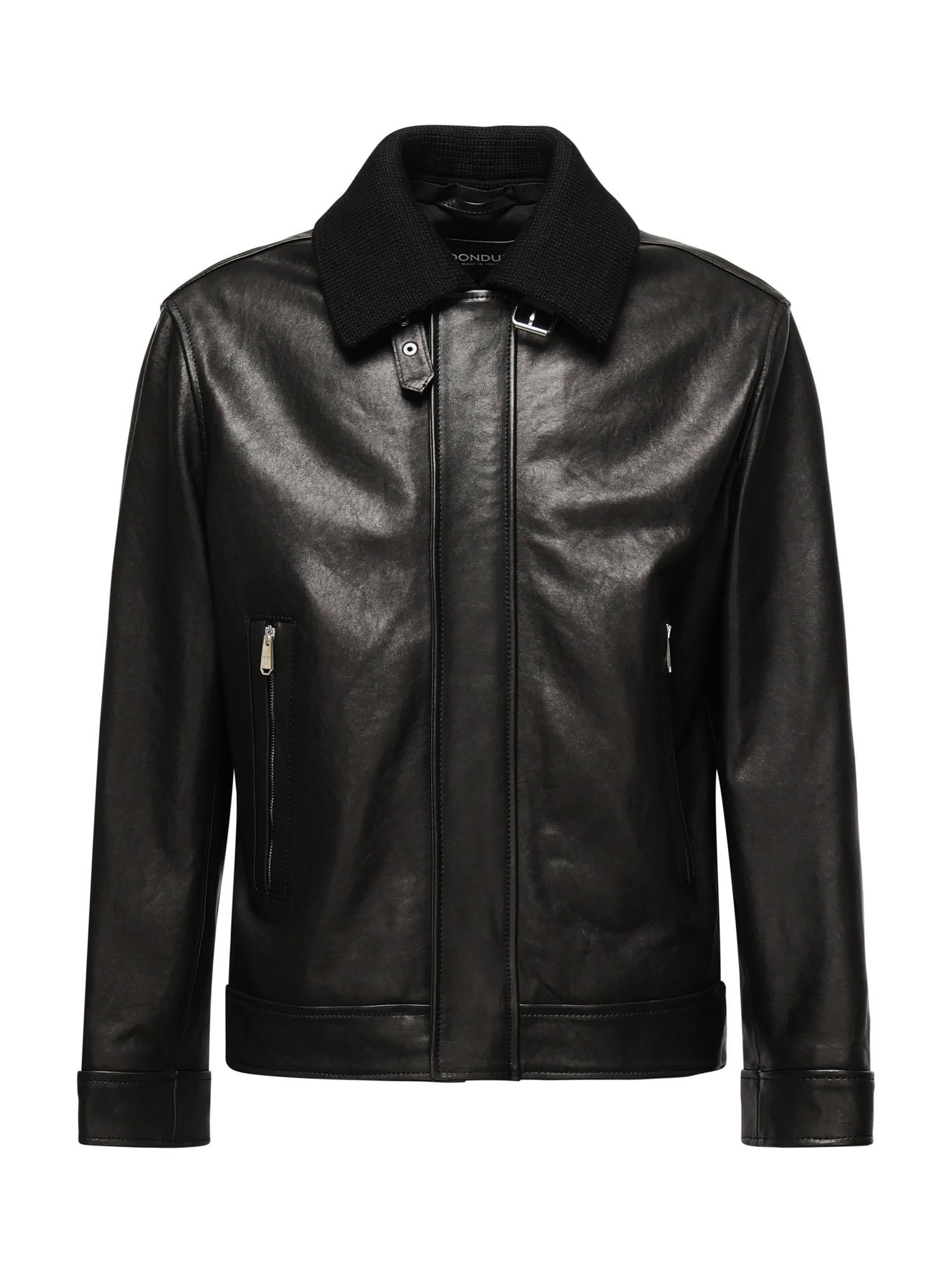 Giubbino aviatore in nappa UJ976 PL0392UXXX999 DONDUP 
