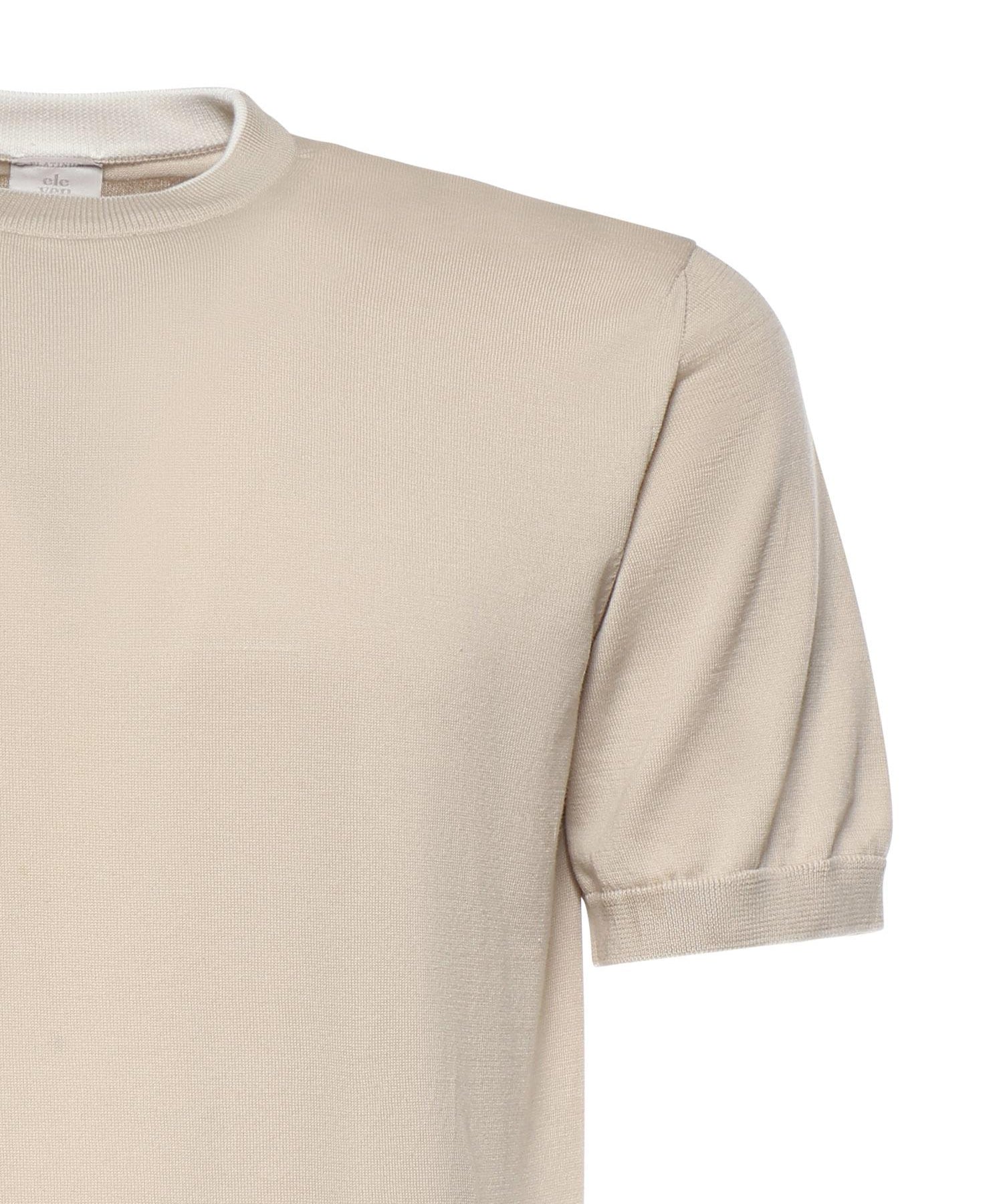 Maglia girocollo in cotone M76MAGM65MAG0M041 03-01 ELEVENTY 