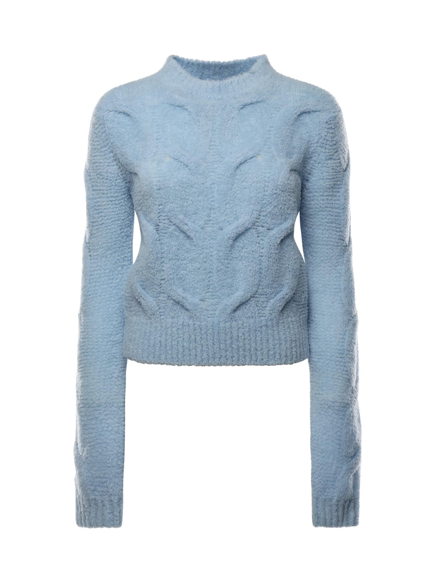 Maglia in filato di misto lana con trecce 2522366162600 002 SPORTMAX 