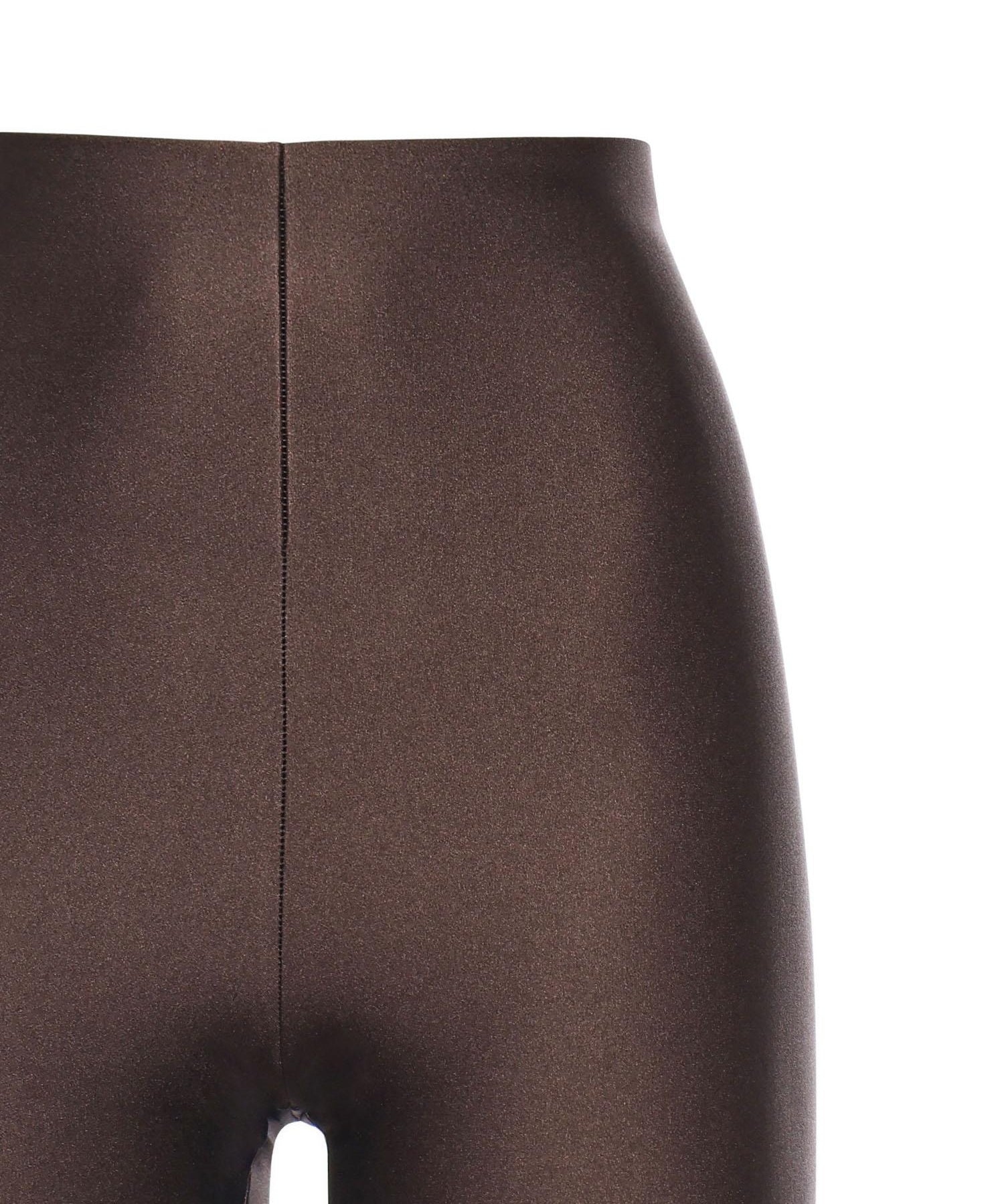 Leggings Holly 80's in lycra lucida T190412A TJP062DARK BROWN THE ANDAMANE 