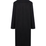 Cappotto doppiopetto in fresco di lana gessato DJ862 ES0080D999 DONDUP 