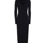 Cardigan lungo in maglia di viscosa stretch FXV29T JFMEVN0000 DOLCE & GABBANA 