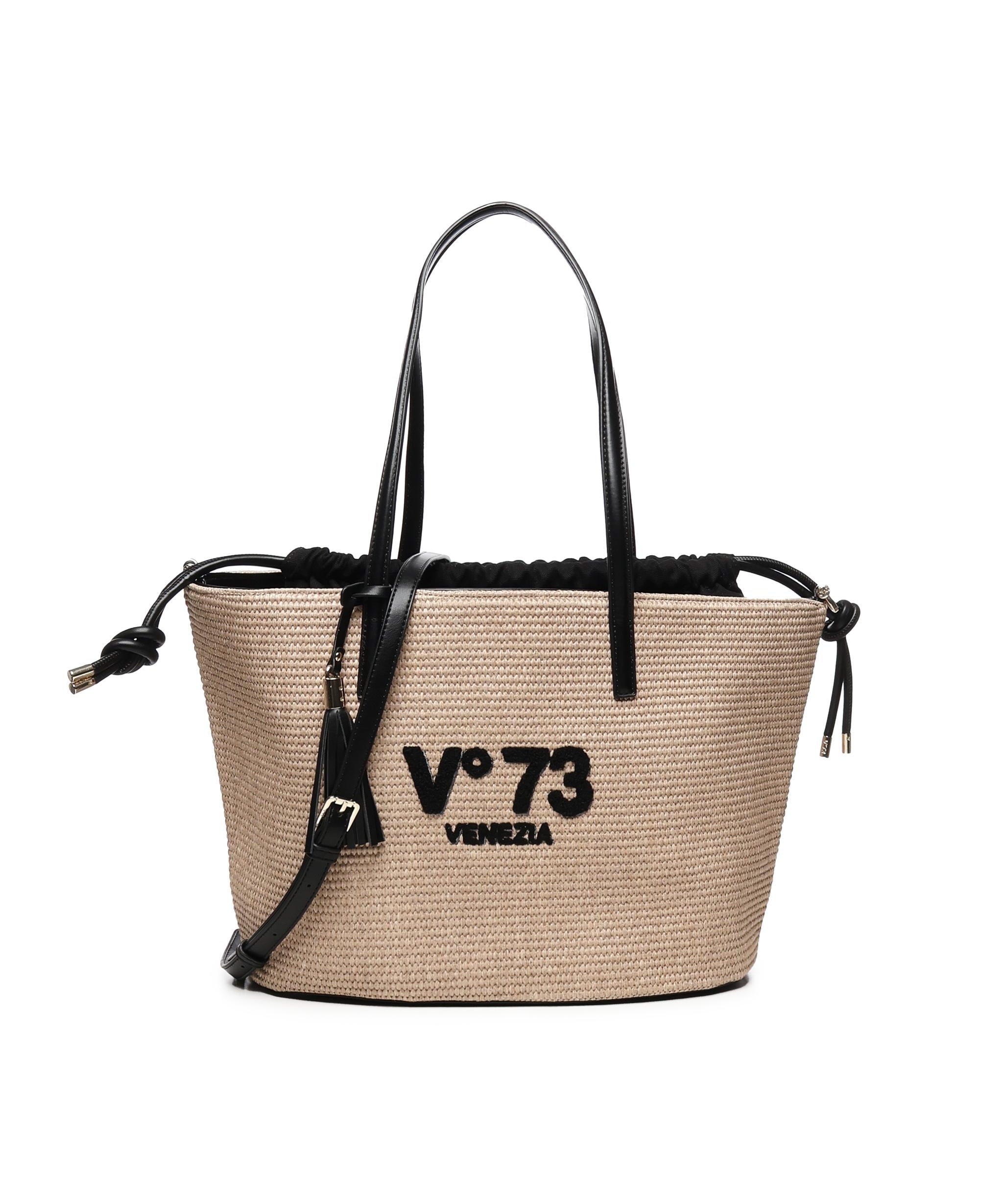 Borsa Tote Inge 73BS8VL01 INGENATURALE/NERO V° 73 