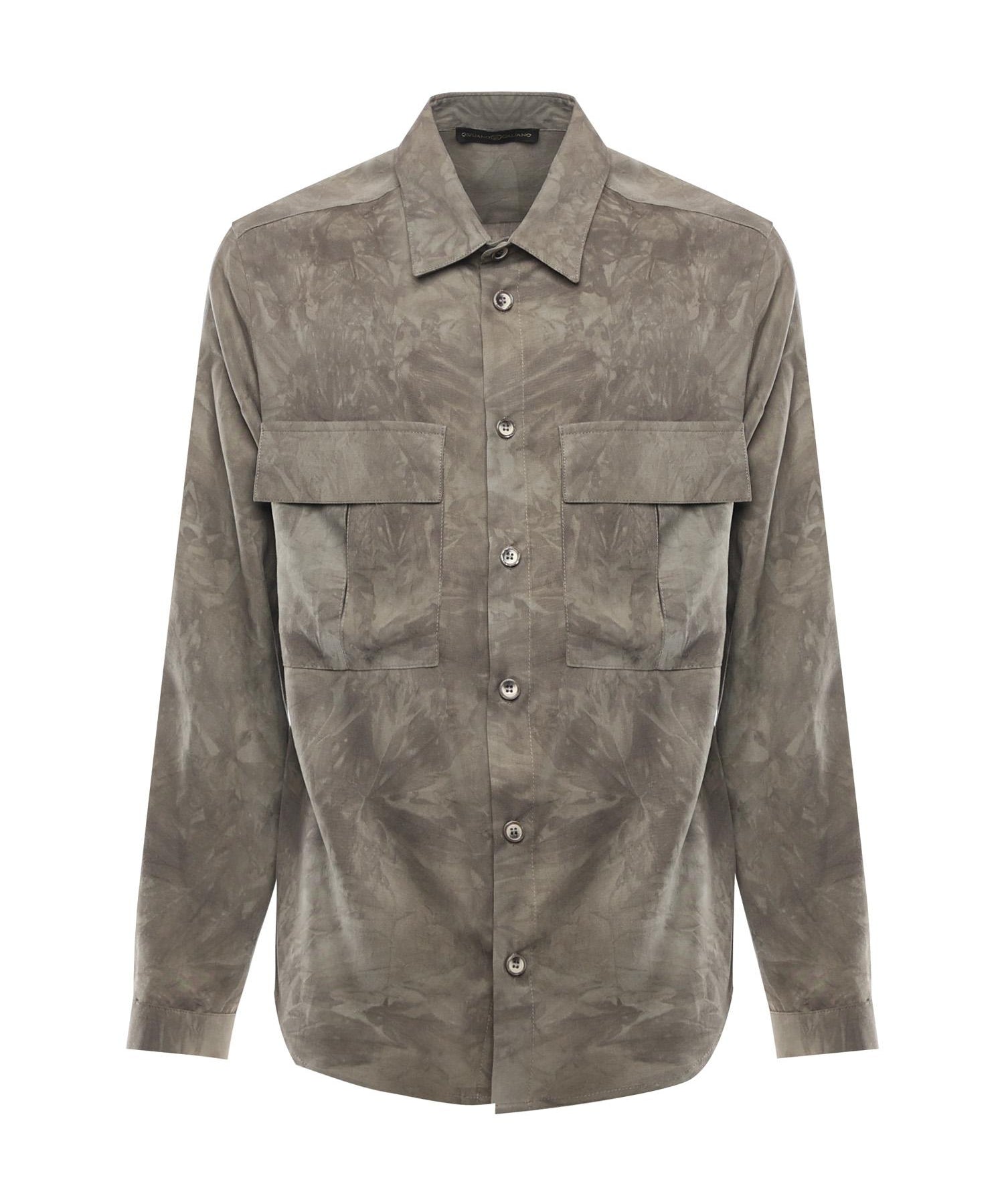 Camicia Kito in viscosa KITO AVORIO GIULIANO GALIANO 