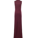 Abito con fiocco in jersey fluido AA9R2793J070B 350 ALAIA 