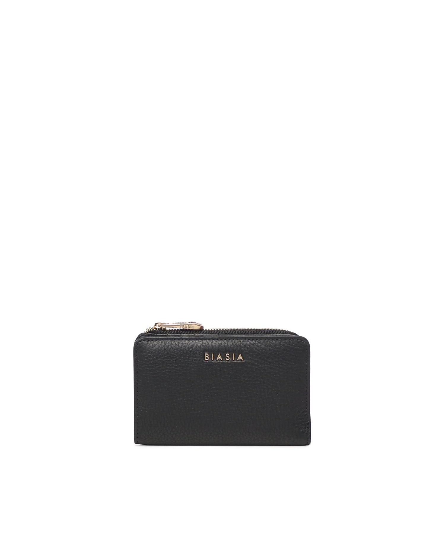 Portafoglio con logo in pelle BIPP9FF251 NERO BIASIA 