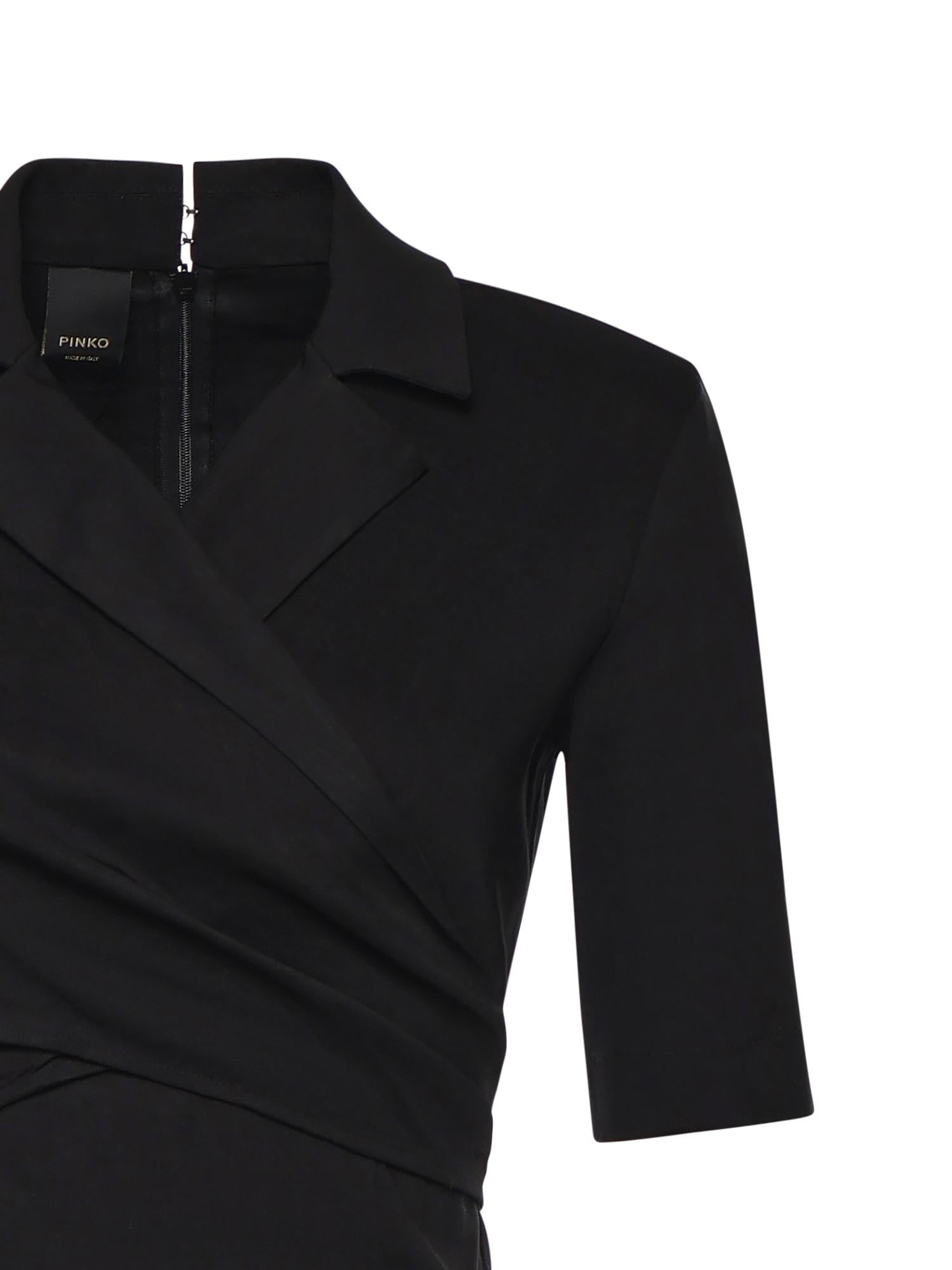 Abito midi con fiocco 106499 A34IZ99 PINKO 