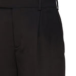 Pantaloni svasati in satin 736713 Y013G1000 SAINT LAURENT 