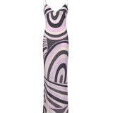 Abito in seta con stampa Iride 5URI26 5U753010 PUCCI 