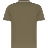 Polo in piqué di cotone con patch Compass L1S152200010 S0018V005G STONE ISLAND 