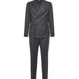 Abito sartoriale in lana gessata E3889N 95F SANTANIELLO 