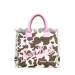 Borsa Vanity in canvas con stampa VANI001 00327L MC2 SAINT BARTH 