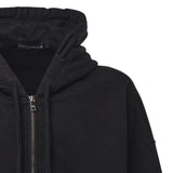 Felpa con zip in cotone G9BVJT G7PLAN0000 DOLCE & GABBANA 